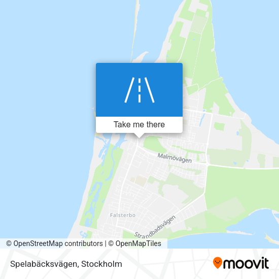 Spelabäcksvägen map