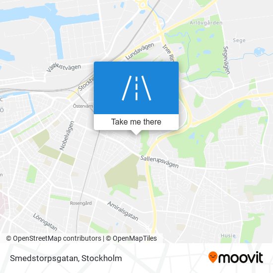 Smedstorpsgatan map