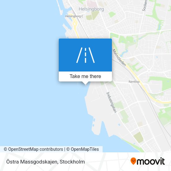 Östra Massgodskajen map