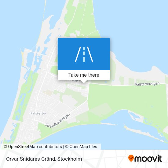 Orvar Snidares Gränd map