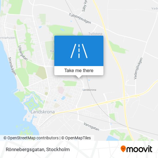 Rönnebergsgatan map