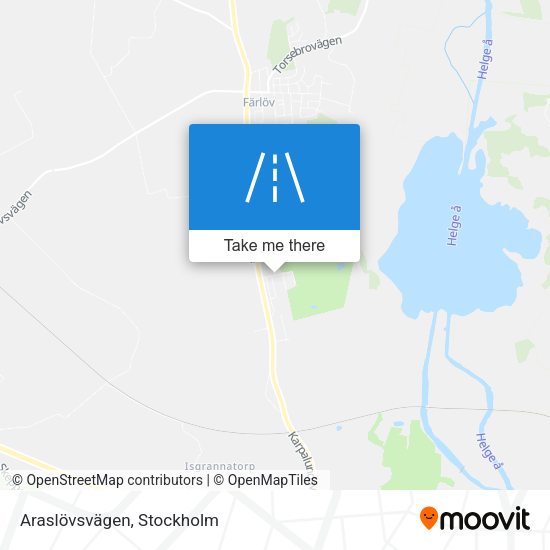 Araslövsvägen map