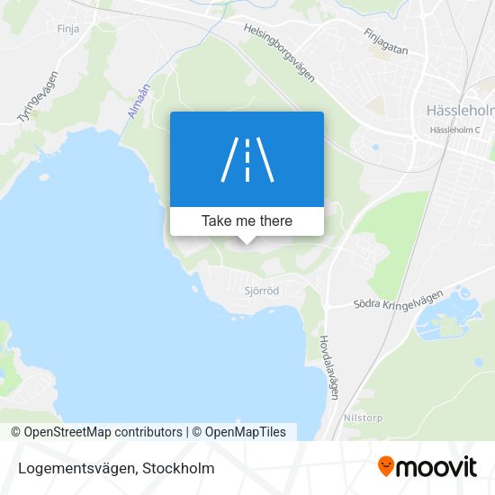 Logementsvägen map