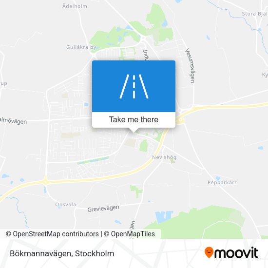 Bökmannavägen map