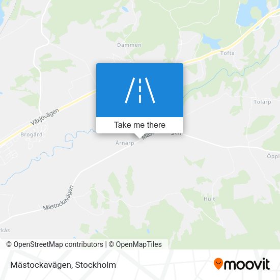 Mästockavägen map