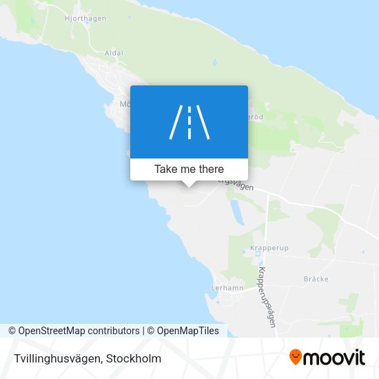 Tvillinghusvägen map