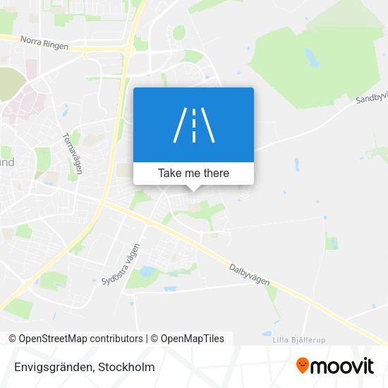 Envigsgränden map