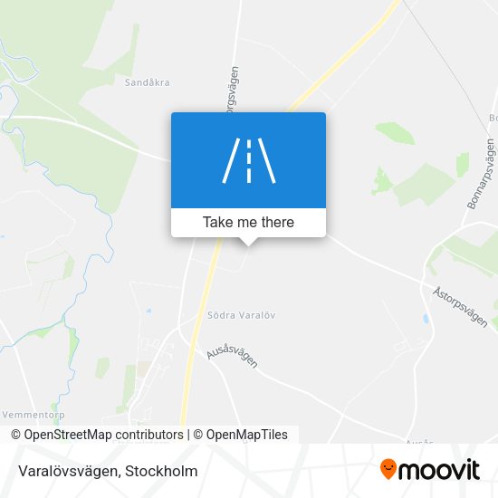 Varalövsvägen map