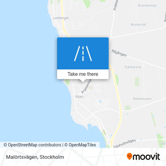 Malörtsvägen map