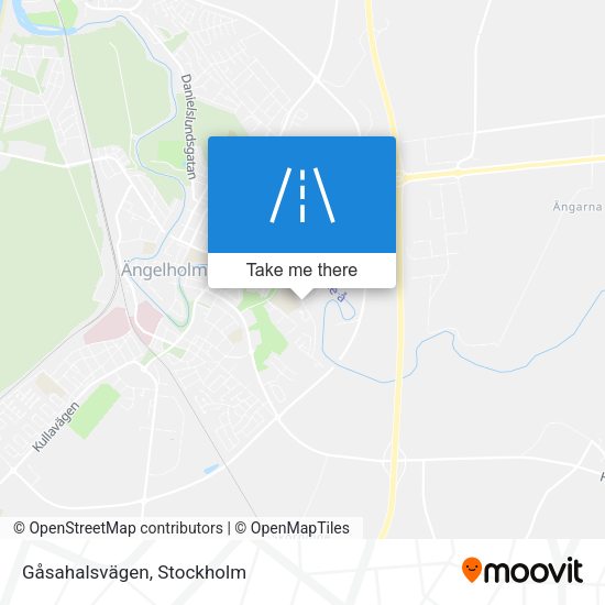 Gåsahalsvägen map