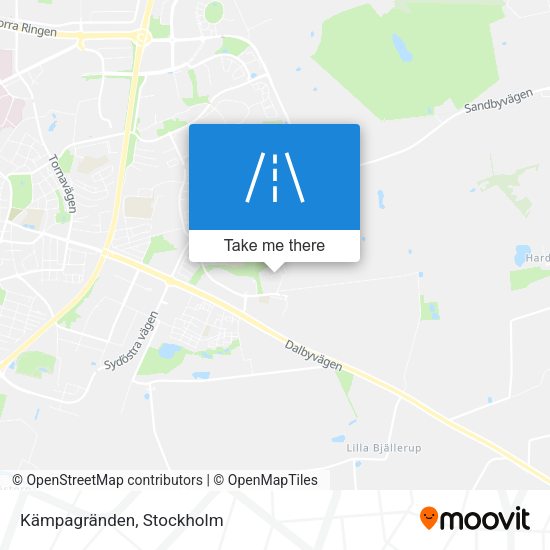 Kämpagränden map