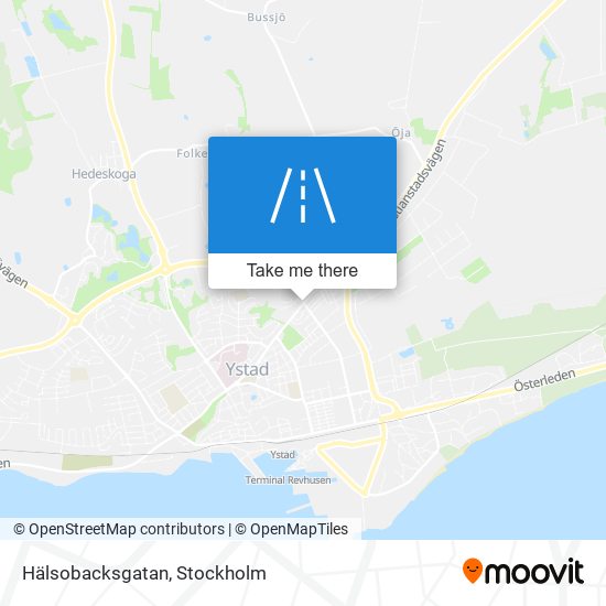 Hälsobacksgatan map