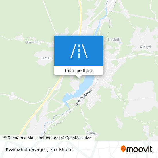 Kvarnaholmavägen map