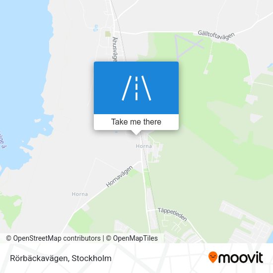 Rörbäckavägen map