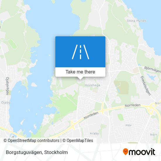 Borgstuguvägen map