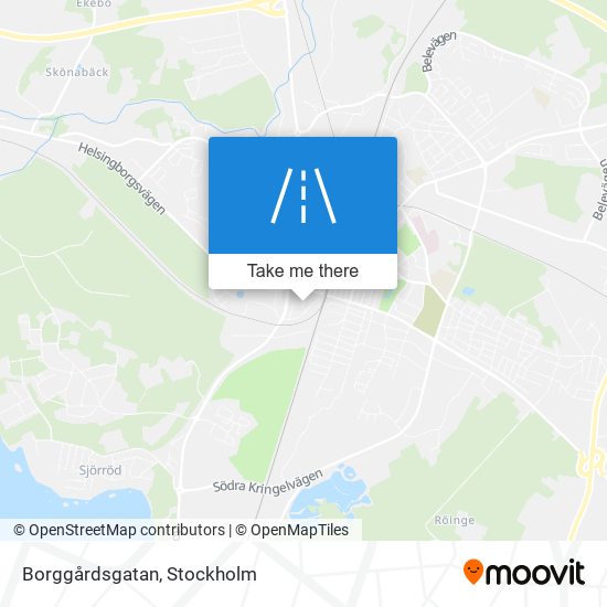 Borggårdsgatan map