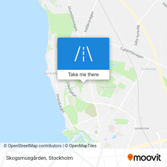 Skogsmusgården map