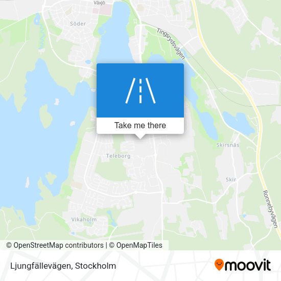 Ljungfällevägen map