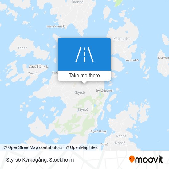 Styrsö Kyrkogång map
