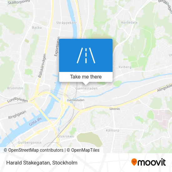 Harald Stakegatan map
