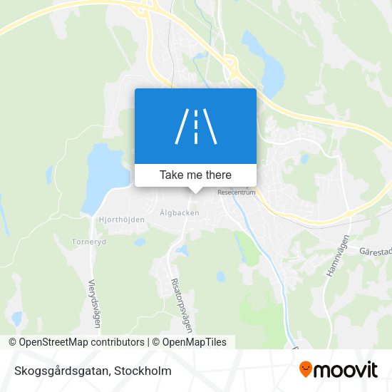 Skogsgårdsgatan map