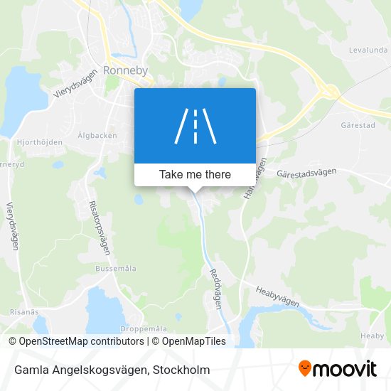 Gamla Angelskogsvägen map