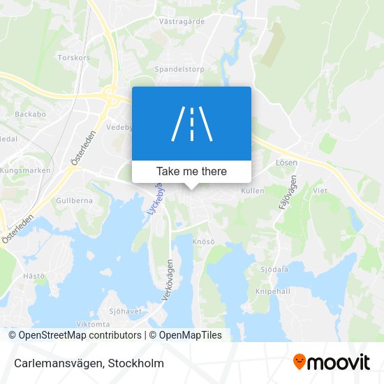 Carlemansvägen map