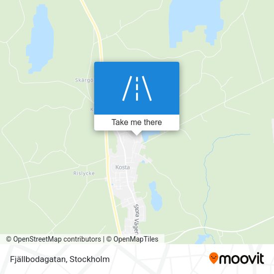 Fjällbodagatan map