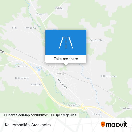 Källtorpsallén map