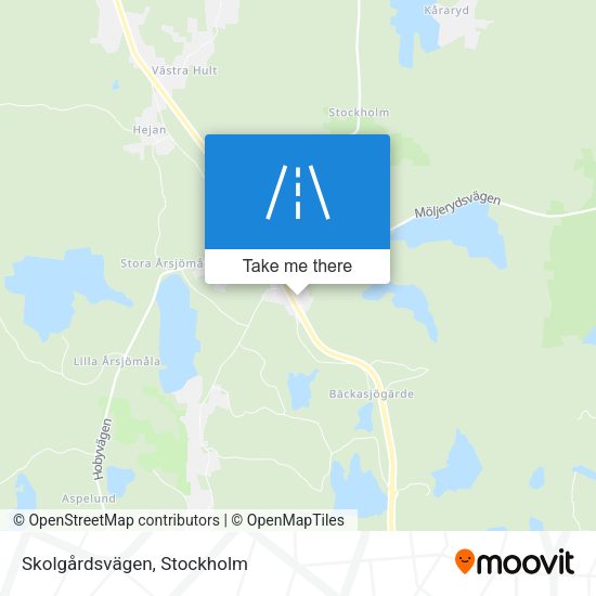 Skolgårdsvägen map