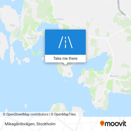 Mikagårdsvägen map