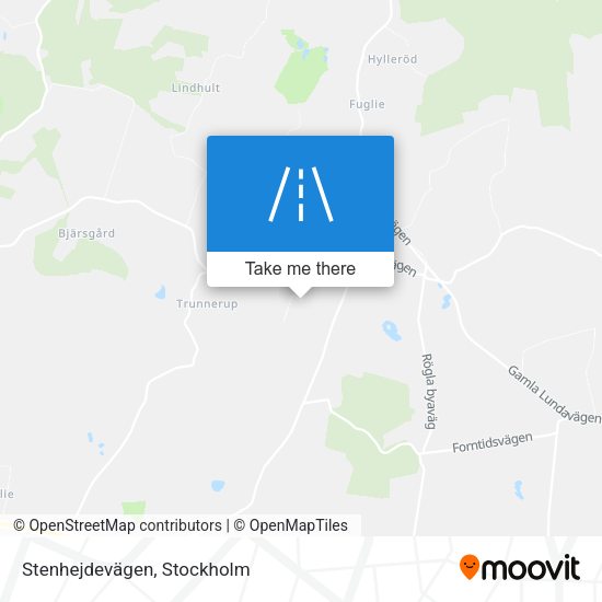 Stenhejdevägen map