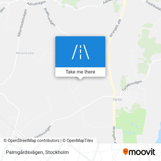 Palmgårdsvägen map