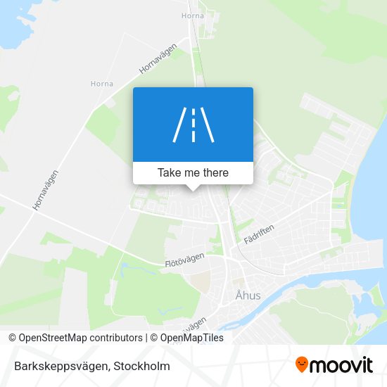 Barkskeppsvägen map