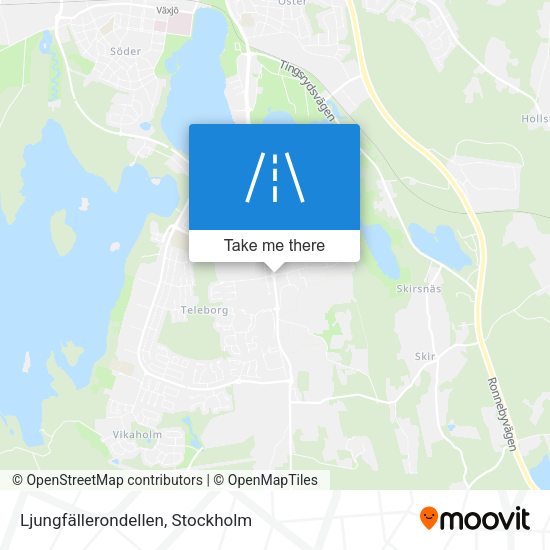 Ljungfällerondellen map