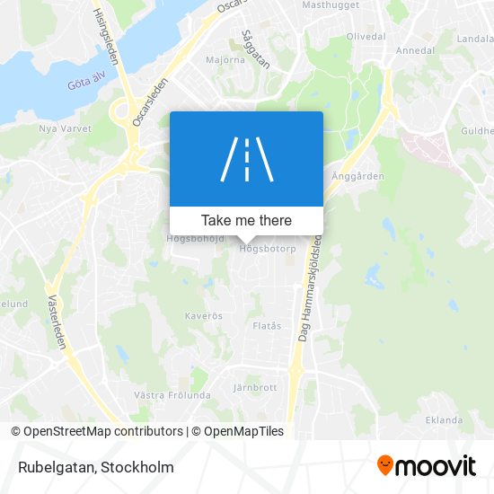 Rubelgatan map