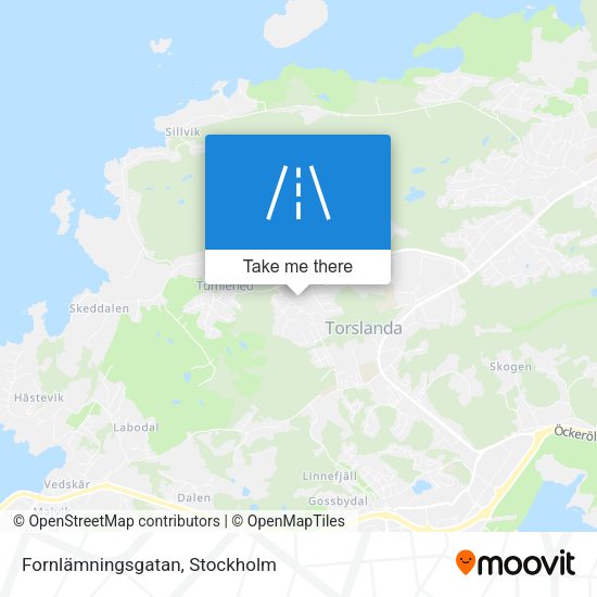 Fornlämningsgatan map