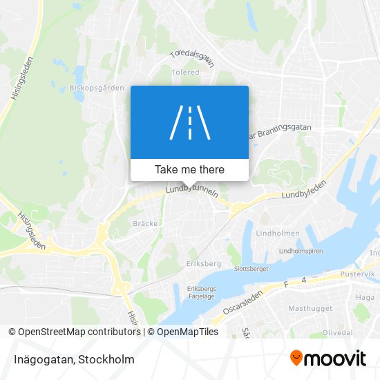 Inägogatan map