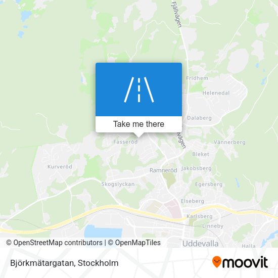 Björkmätargatan map