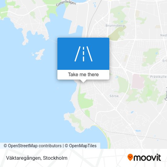 Väktaregången map