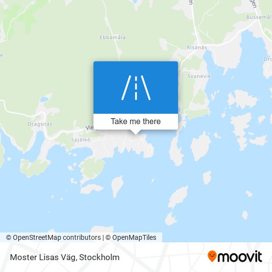 Moster Lisas Väg map