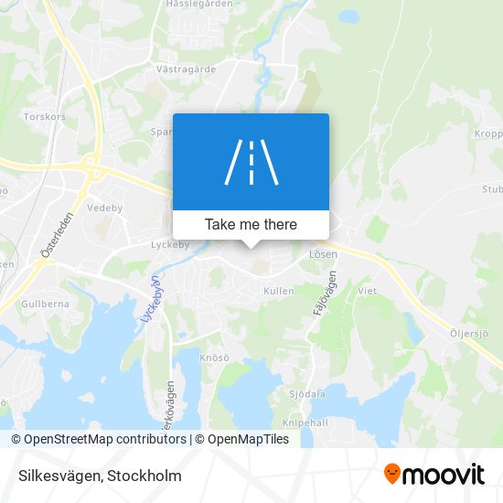 Silkesvägen map