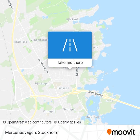 Mercuriusvägen map