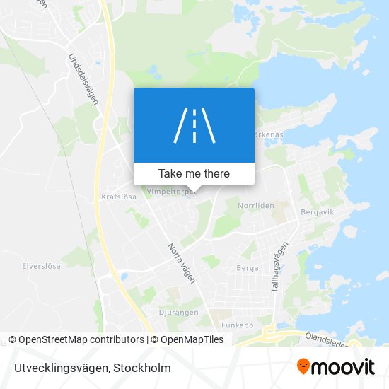 Utvecklingsvägen map