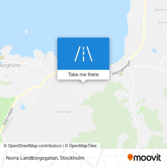 Norra Landborgsgatan map