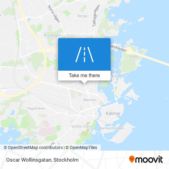 Oscar Wollinsgatan map