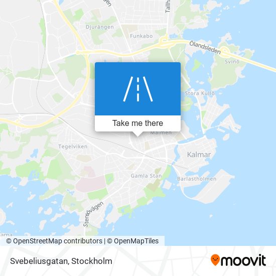 Svebeliusgatan map