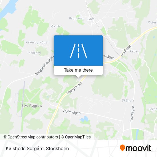 Kalsheds Sörgård map