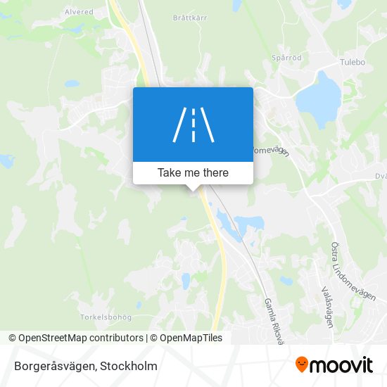 Borgeråsvägen map