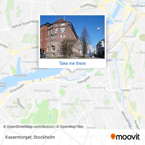 Kaserntorget map